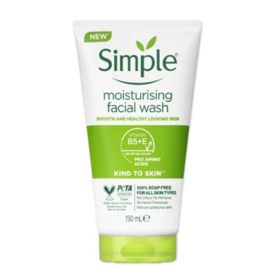 Simple Moisturising Facial Wash 150ml