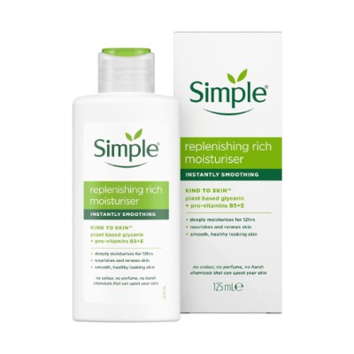 Simple Replenishing Rich Moisturiser 125ml