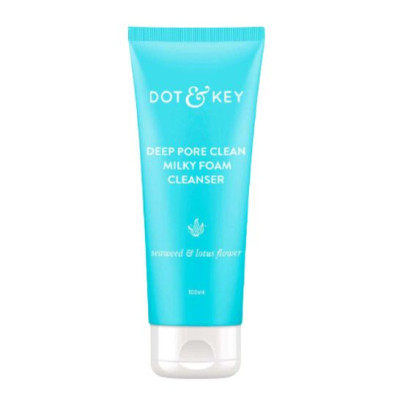 Dot & Key Deep Pore Clean Milky Foam Cleanser 100ml