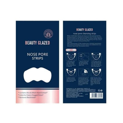 Beauty glazed nose strips