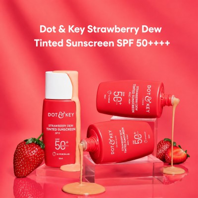 Dot & Key Strawberry Dew Tinted Sunscreen SPF 50+ PA++++