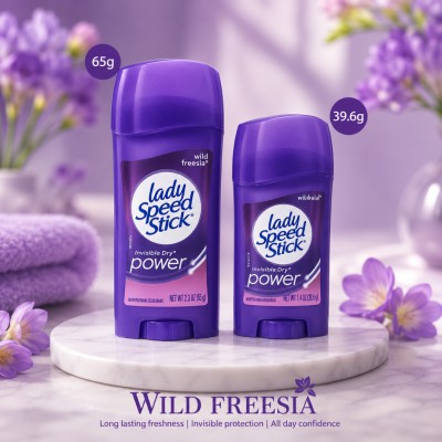 Lady Speed Stick Invisible Dry Power Anti Perspirant Deodorant– Wild Freesia