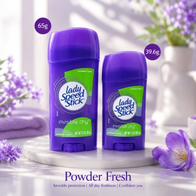 Lady Speed Stick Invisible Dry Power Anti Perspirant Deodorant– Powder Fresh