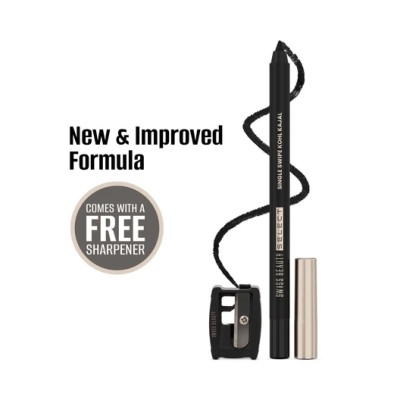 Swiss Beauty Select Single Swipe Kohl Kajal-  01 Raven Black